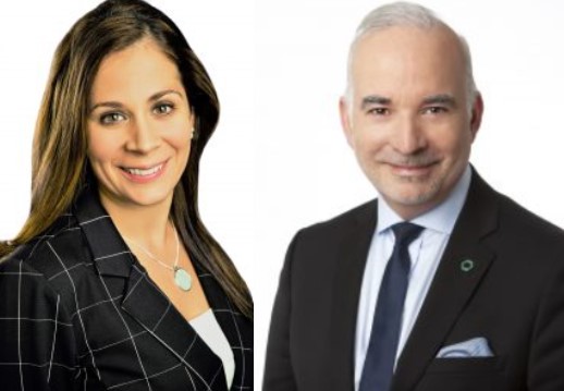 Guy Nadeau et Valérie Laganière