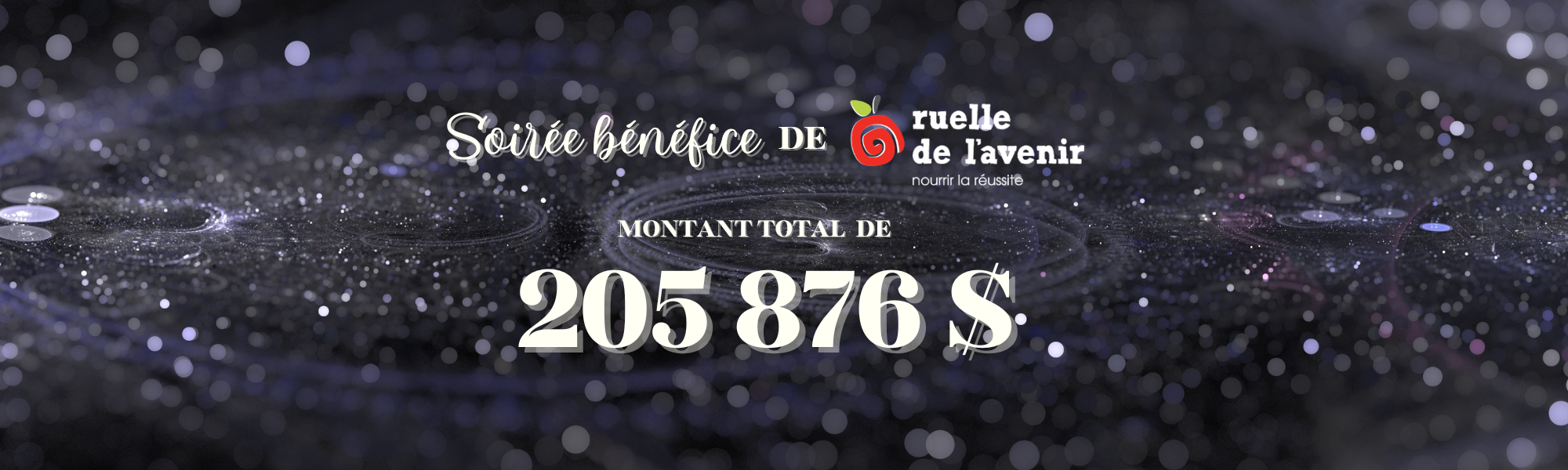 Dévoilement montant final – carrousel