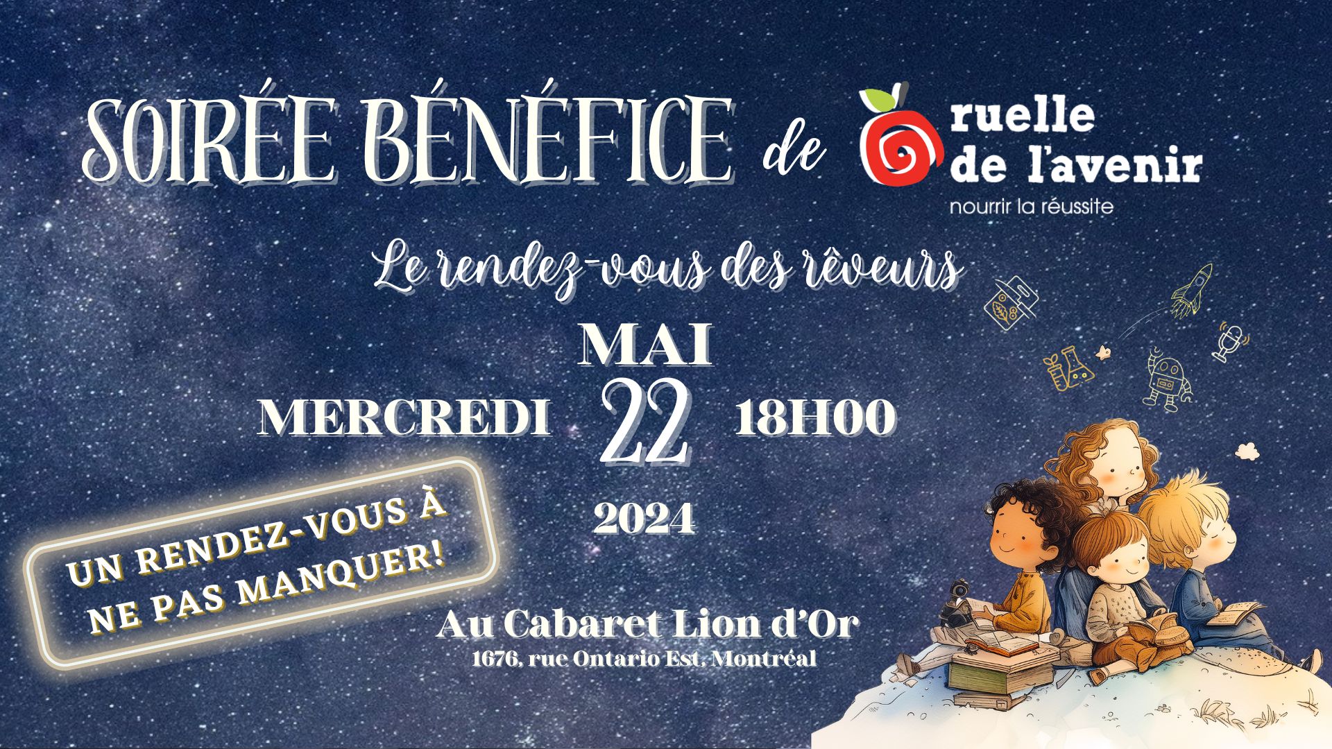 Visuel Zeffy 2024 – Soirée Bénéfice – à ne pas manquer