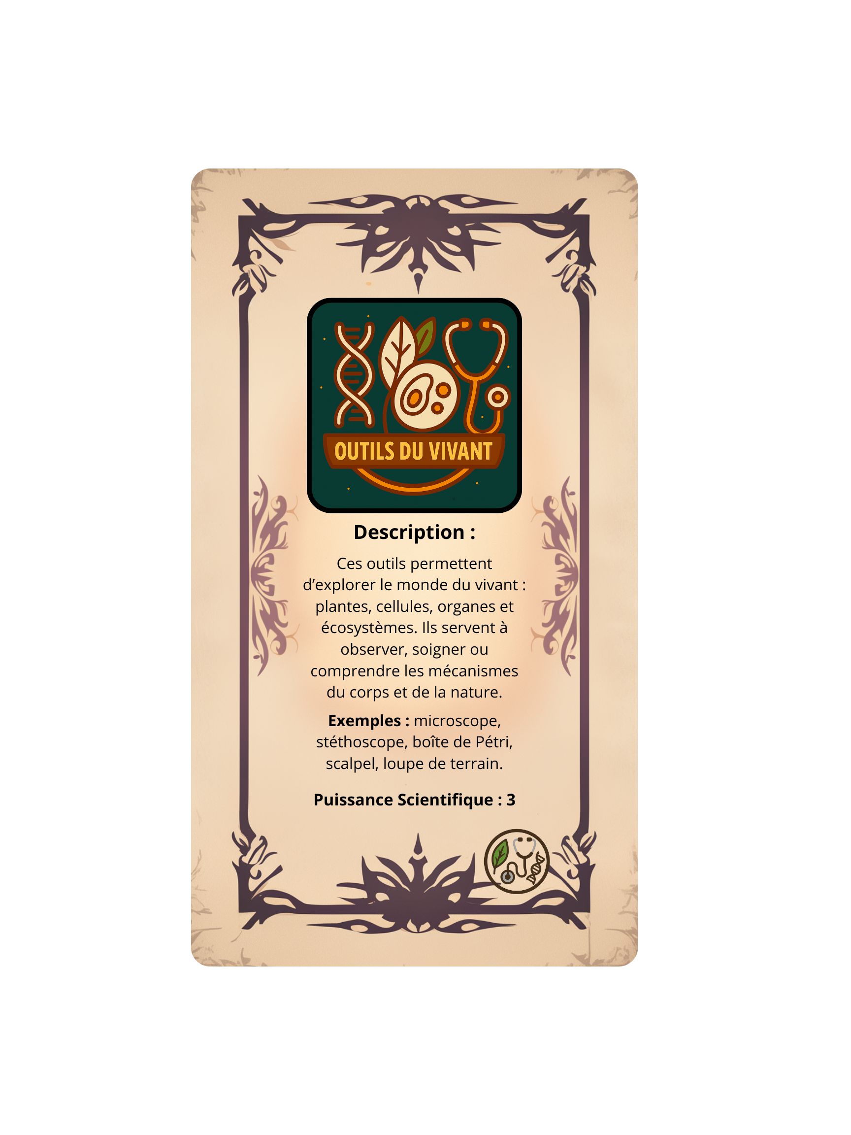 Outils du vivant Affiche